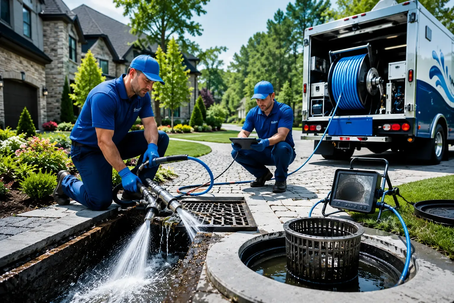 Local outdoor drain cleaning professionals in Hubbard Lake, MI